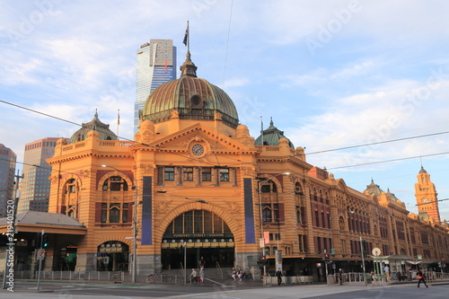 Melbourne Flinders Street Train Station Australia