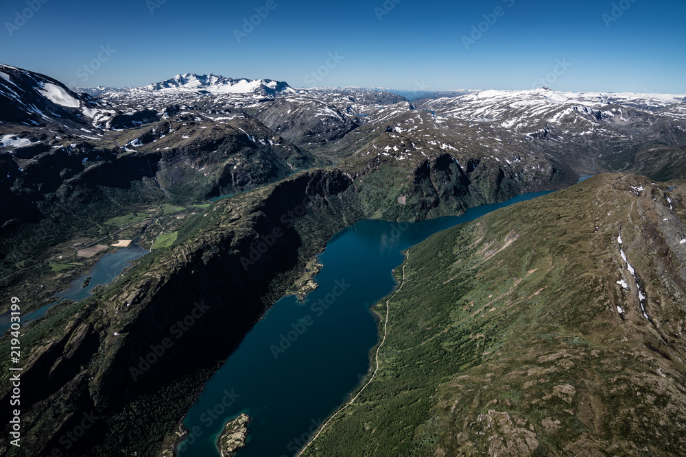 The Jotunheimen Mountain Area