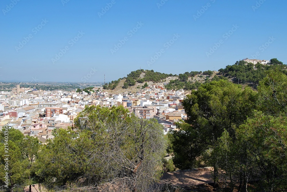 Town of Lliria in Valencia