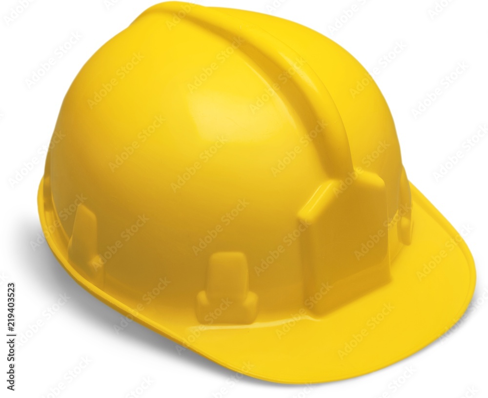 Fototapeta premium Yellow Safety Helmet
