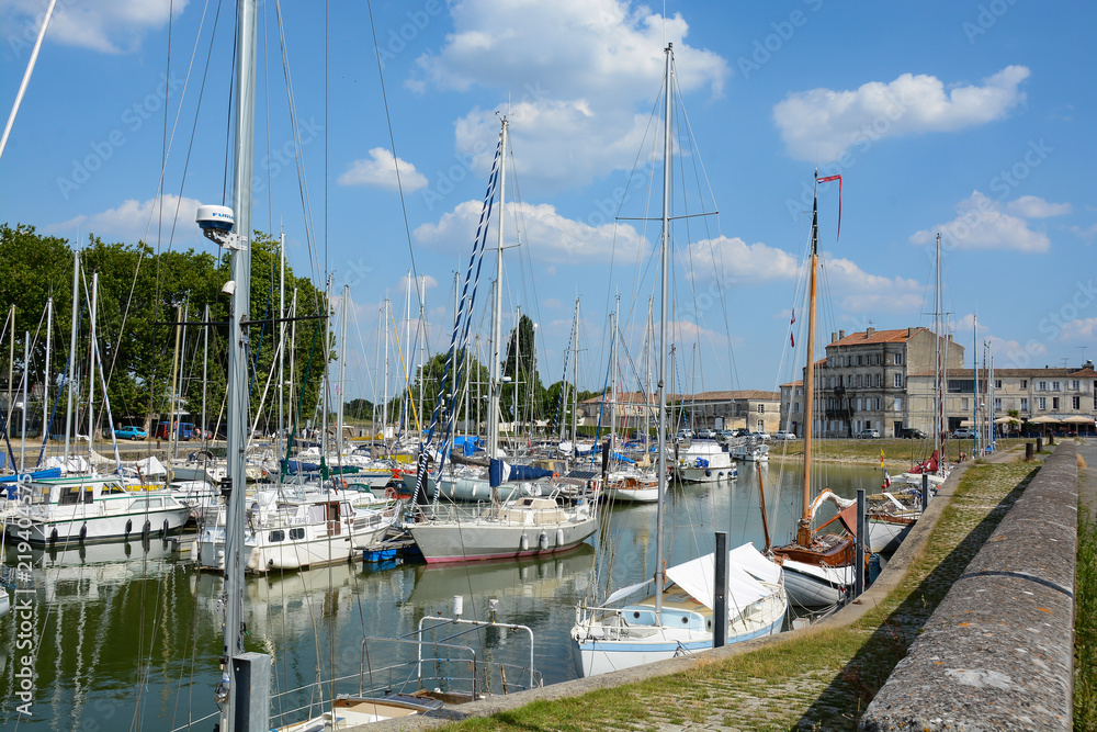 port de plaisance à Rochefort