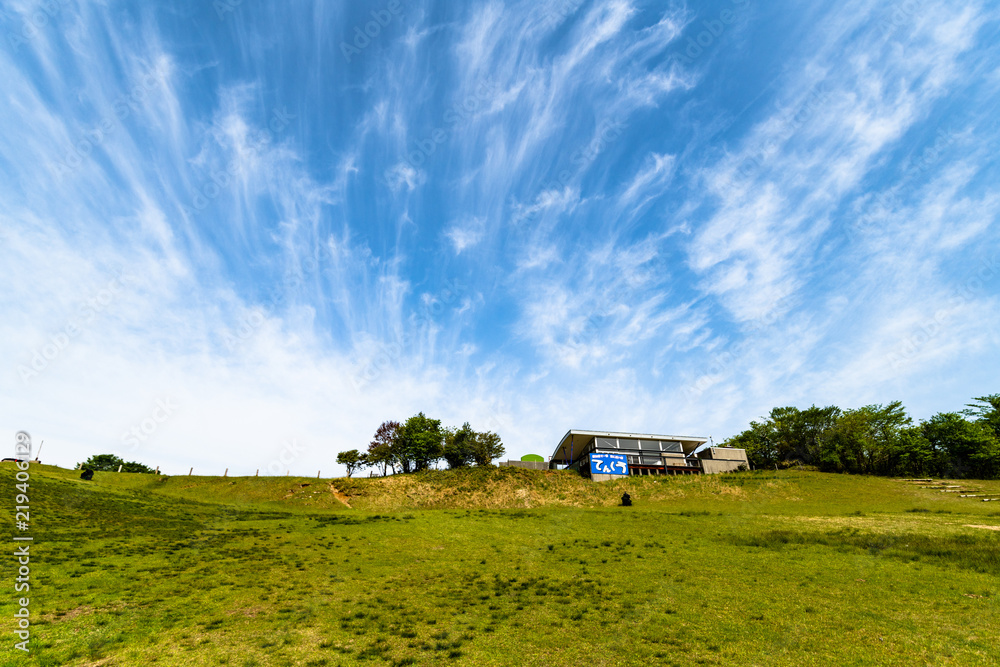 Obraz premium 茶臼山