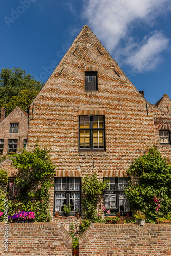 Beautiful buildings in Bruges, Belgium