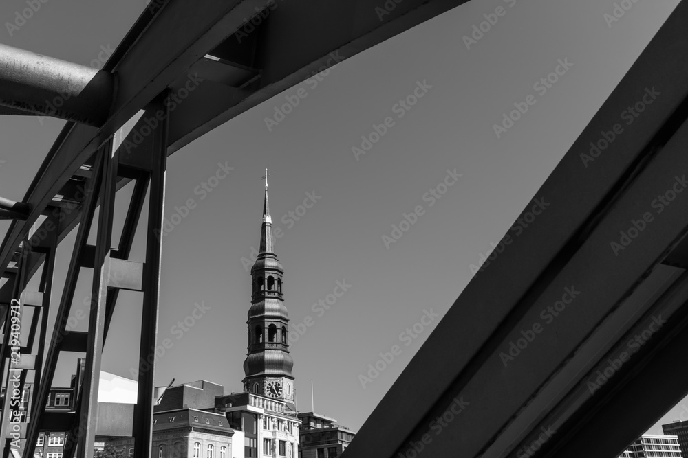 Fototapeta premium Speicherstadt Hamburg Hafen City, Germany