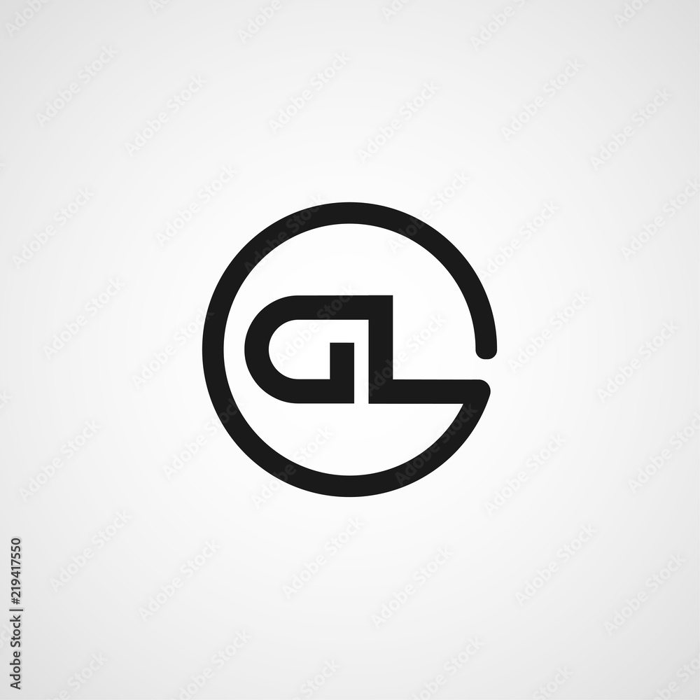 Initial Letter DL Logo Template Design Initial Letter DL Logo Template Design