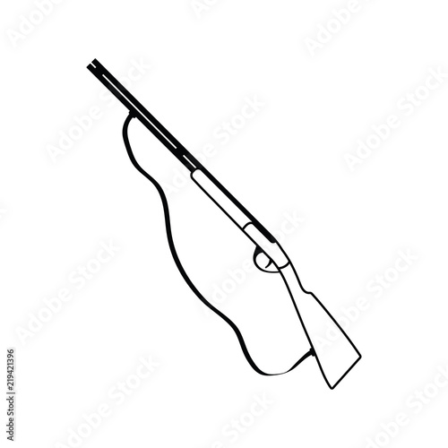 Icon of hunting gun