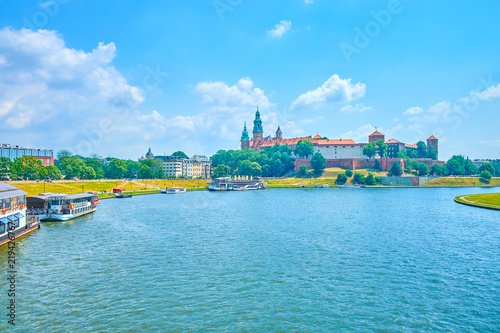 Medieval architectural masterpiece of Krakow, Poland photo