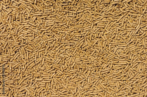 alimentation animal, granulés. fond, texture vue de dessus