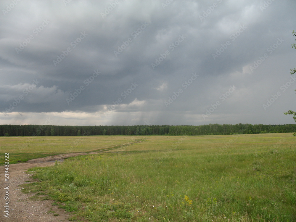 Fototapeta premium clouds_landscape