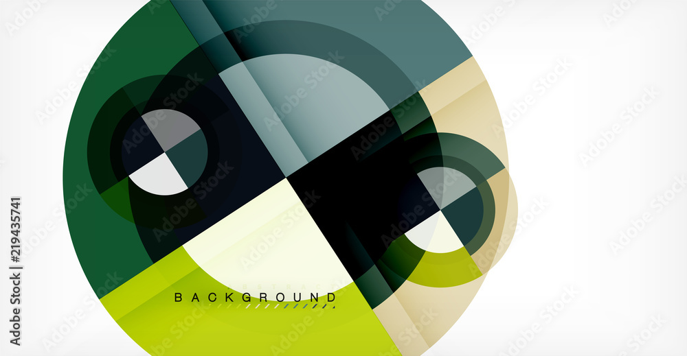 Vector circle abstract background Vector circle abstract background