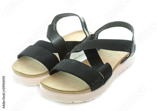 black woman sandals