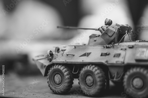 model tank of the Second World War