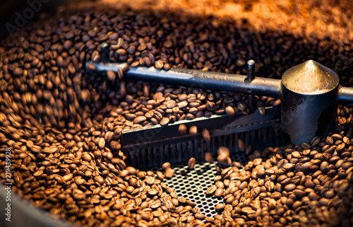Fotografie Kaffeerösten