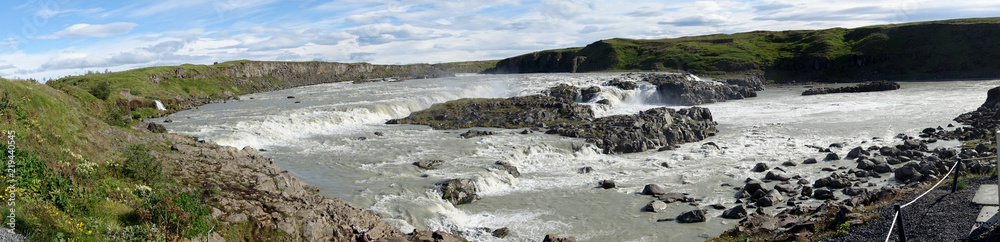 Obraz premium panorama de la cascade