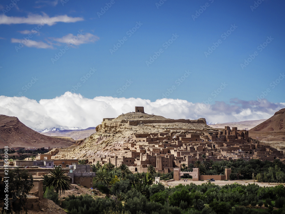 Skyline of Ait Benhaddou, Quarzazate, Morocco