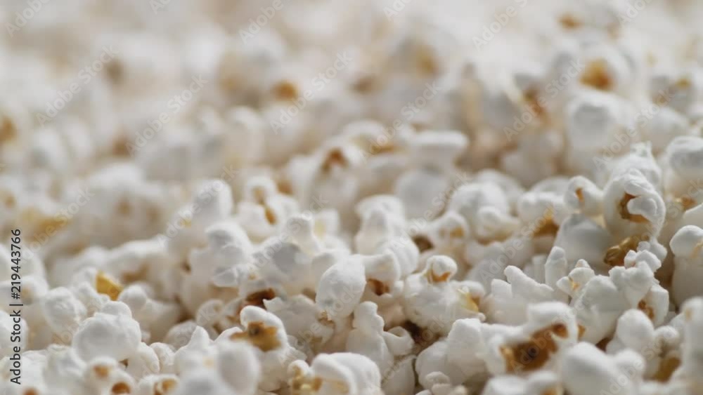 Camera follows popcorn. Shot with high speed camera, phantom flex 4K. Slow Motion. Camera follows popcorn. Shot with high speed camera, phantom flex 4K. Slow Motion.