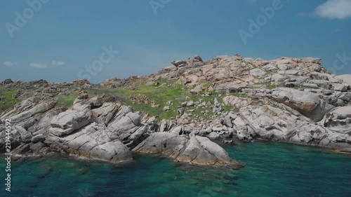 Aerial view of the Archipel of La Maddalena, by Drone, Sardinia 4 photo