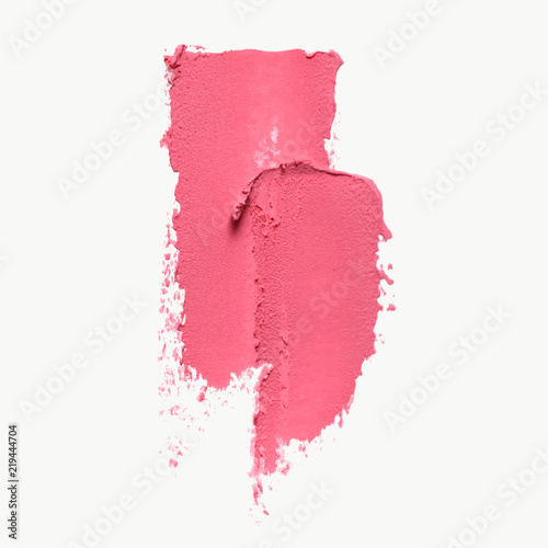 Paint abstract strokes isolated on background vector