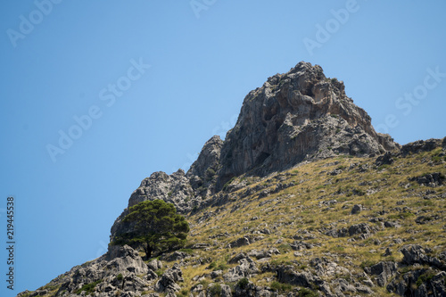 Berggipfel in der Serra de Tramuntana