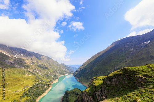 Alpine water reservoirs - Mooserfallboden