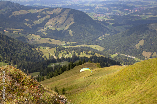 Allg  u - Hochgrat - Oberstaufen - Gleitschirm