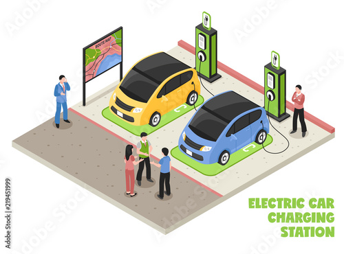Electric Car Charging Station