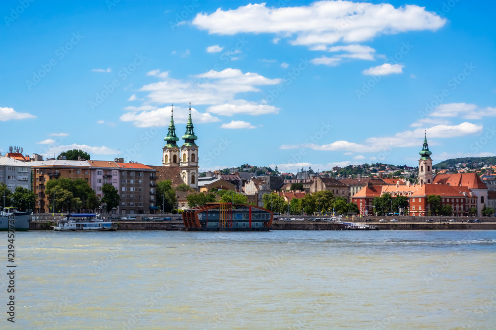 Obraz premium Riverside of the Danube.