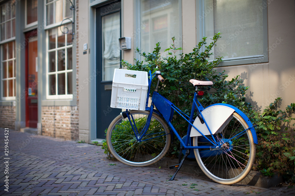 Bicycles in Dutch streets

