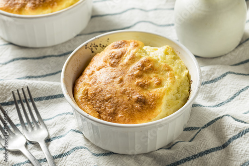 Homemade Egg and Cheese Souffle photo