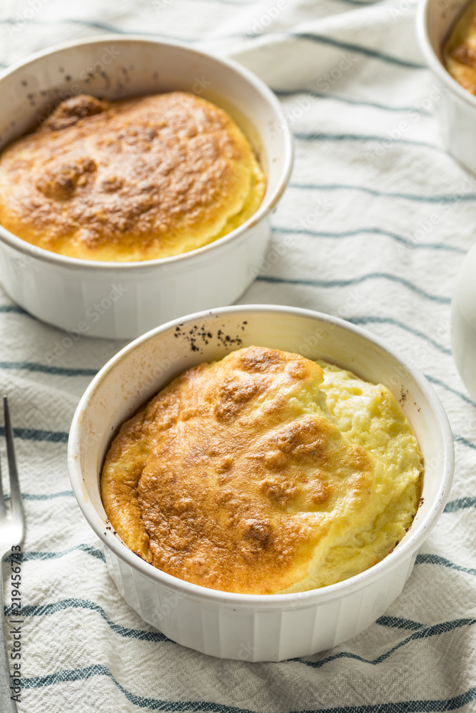 Homemade Egg and Cheese Souffle