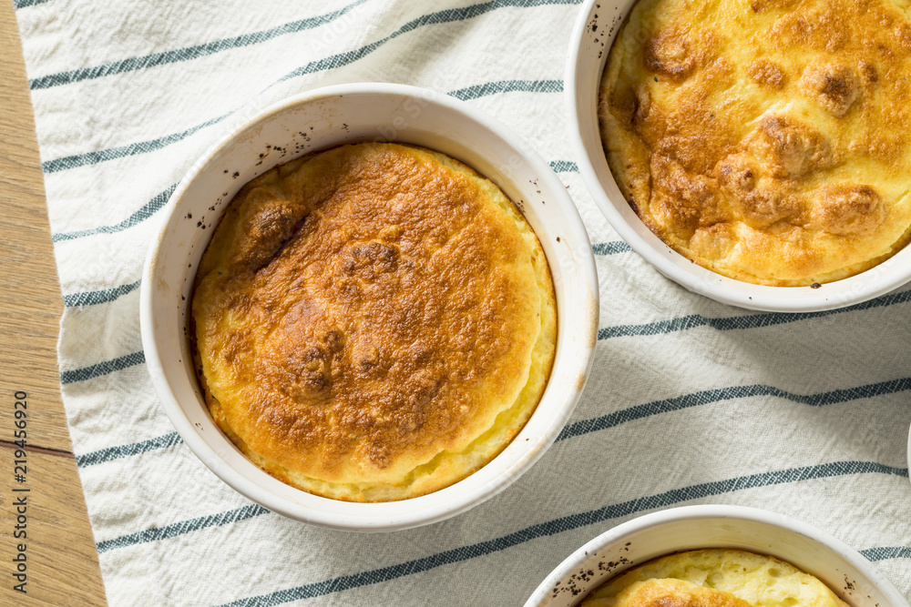 Homemade Egg and Cheese Souffle