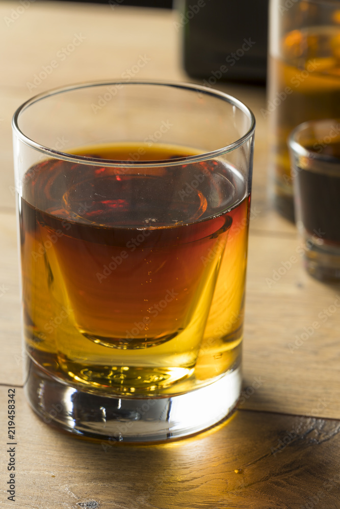 Boozy Bomb Shots with LIquor and Energy Drink Boozy Bomb Shots with LIquor and Energy Drink