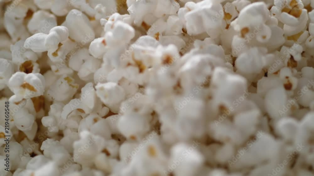 Camera follows popcorn jumping. Shot with high speed camera, phantom flex 4K. Slow Motion. Camera follows popcorn jumping. Shot with high speed camera, phantom flex 4K. Slow Motion.