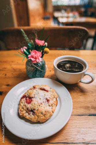 Scone and Coffee 1