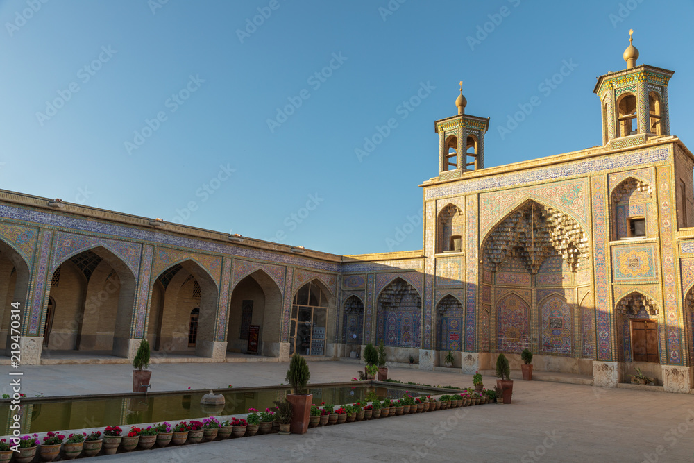 Islamic Republic of Iran. Shiraz. Shah Cheragh, Holy Shrine and Pilgrimage spot. Funerary monument and mosque complex. Tombs of brothers persecuted for being Shia Muslims.