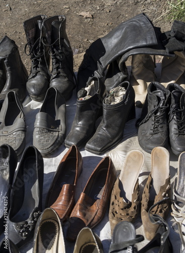 shoes, isolated, leather, shoe, fashion