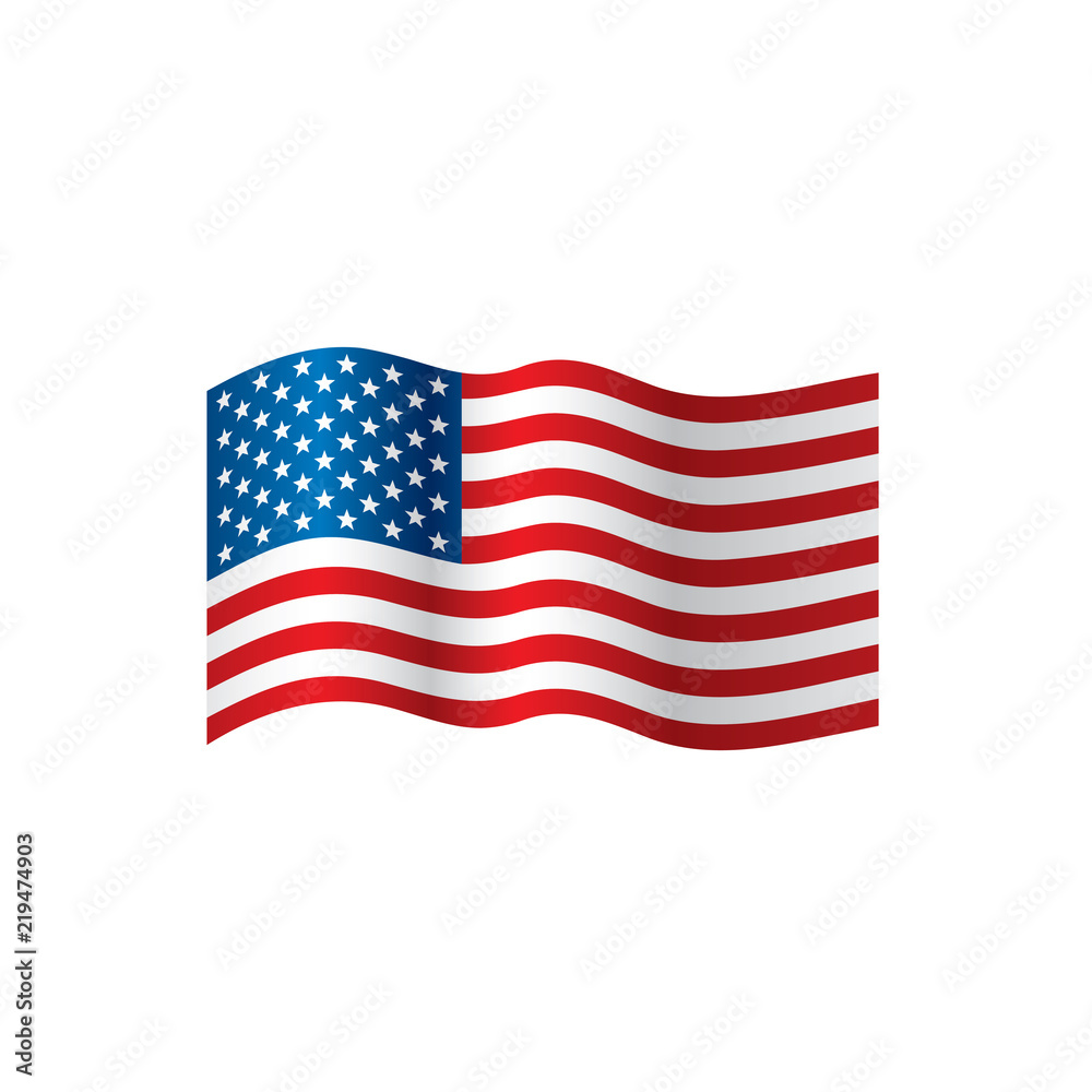 USA Flag isolated USA Flag isolated