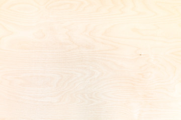 wooden background from natural birch plywood