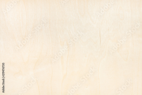 background from natural birch plywood Fototapet