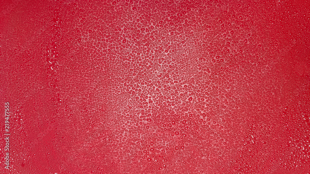 Red Wet Wall