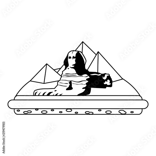line giza egypt sculpture architecture pyramids