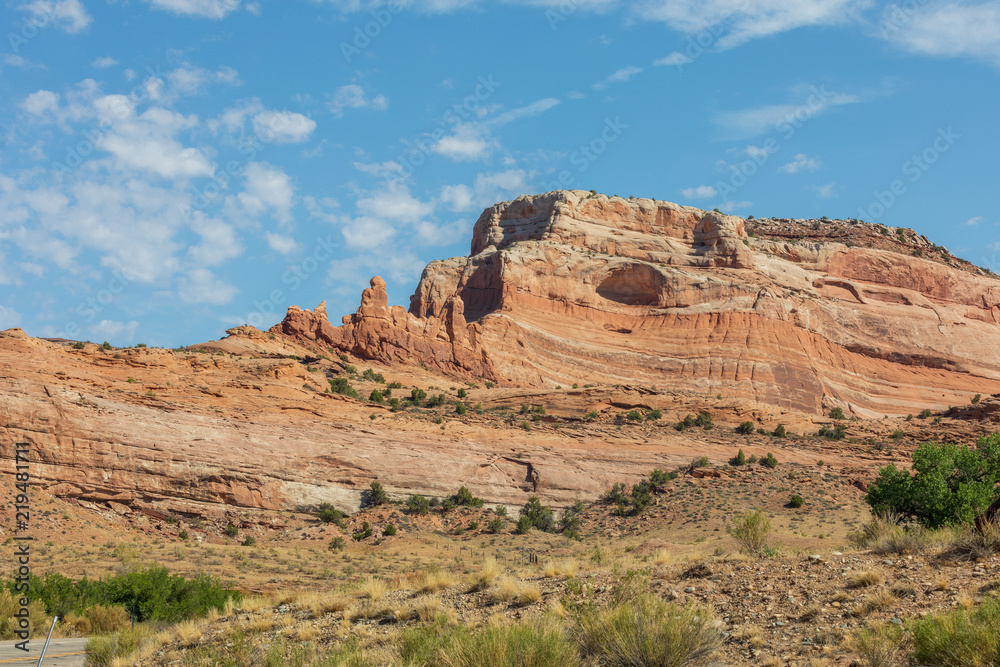 Scenic Desert Landscape in Utah