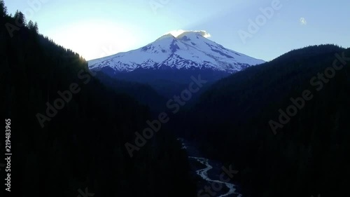 Mount Baker Washington – Hi resolution photo of Mt Baker Washington in summer, Baker Highway, Maple Falls, Glacier Washington gorgeous mountains with snow