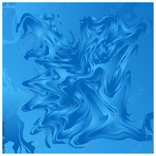 Blue abstract background  vector illustration.