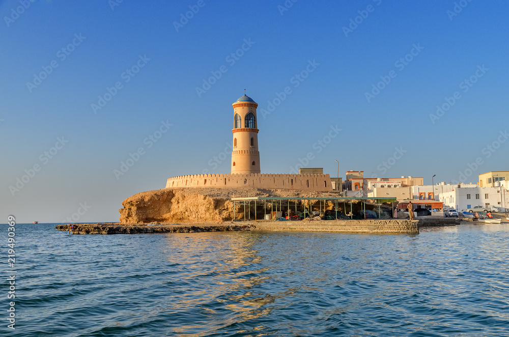 Lighthouse in Sur, Oman