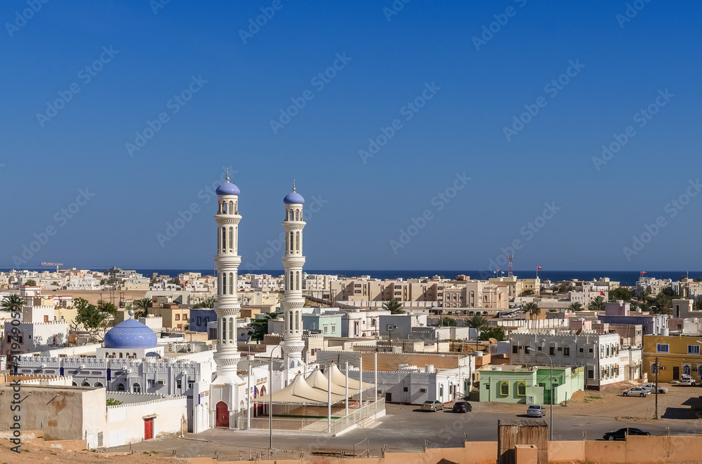 Residential buildings in Sur Oman