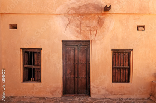Traditional Omani door