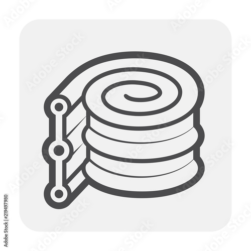 waterstop rubber icon