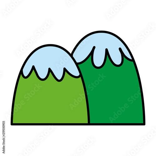color exotic beauty mountains scenary design