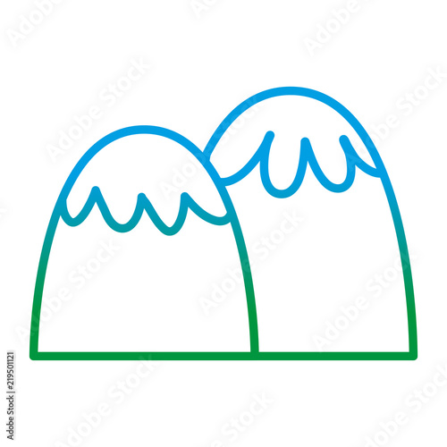 degraded line exotic beauty mountains scenary design